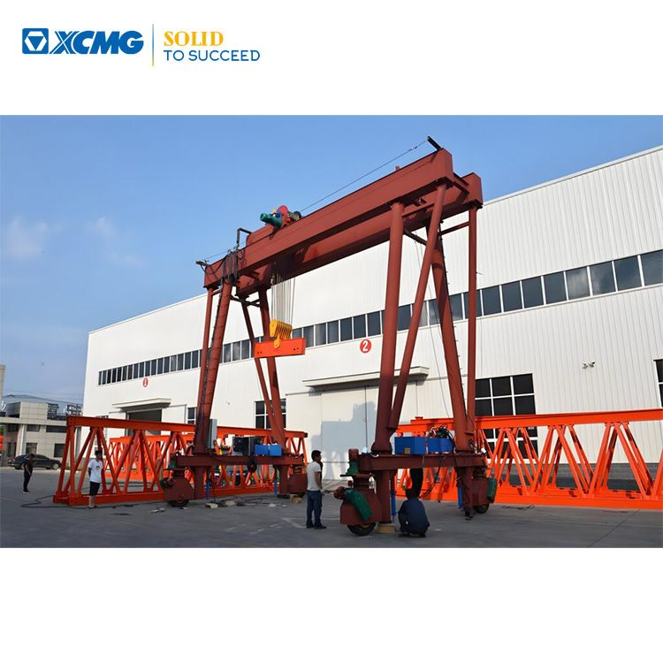 XCMG Official 10-200 tons Rubber Tyred Gantry Crane Double girder tyre gantry crane Price